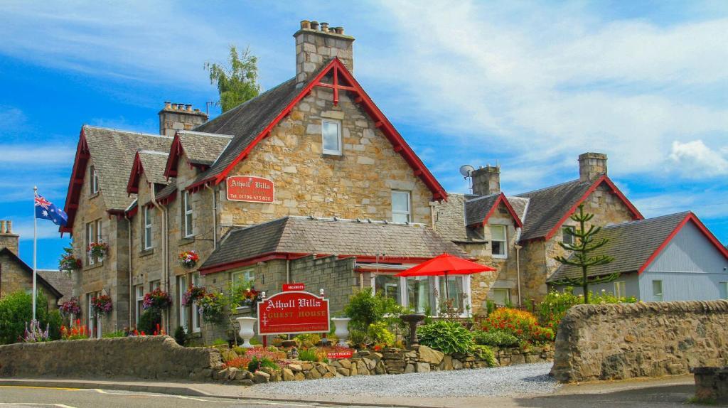 Atholl Villa Guest House Pitlochry Exterior foto