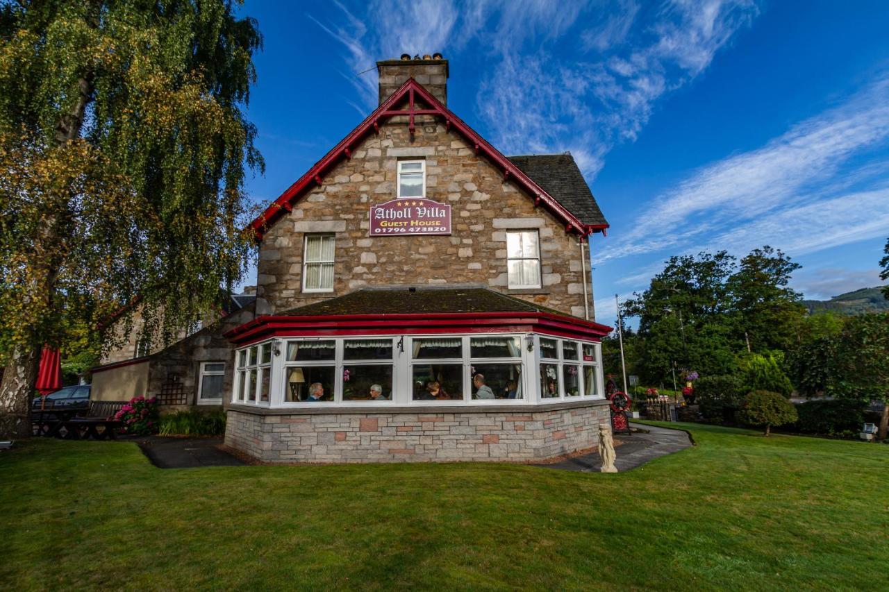 Atholl Villa Guest House Pitlochry Exterior foto